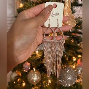 Lovisa Rose Gold Chandelier Dangle Earrings